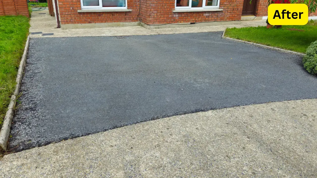 Clean driveway