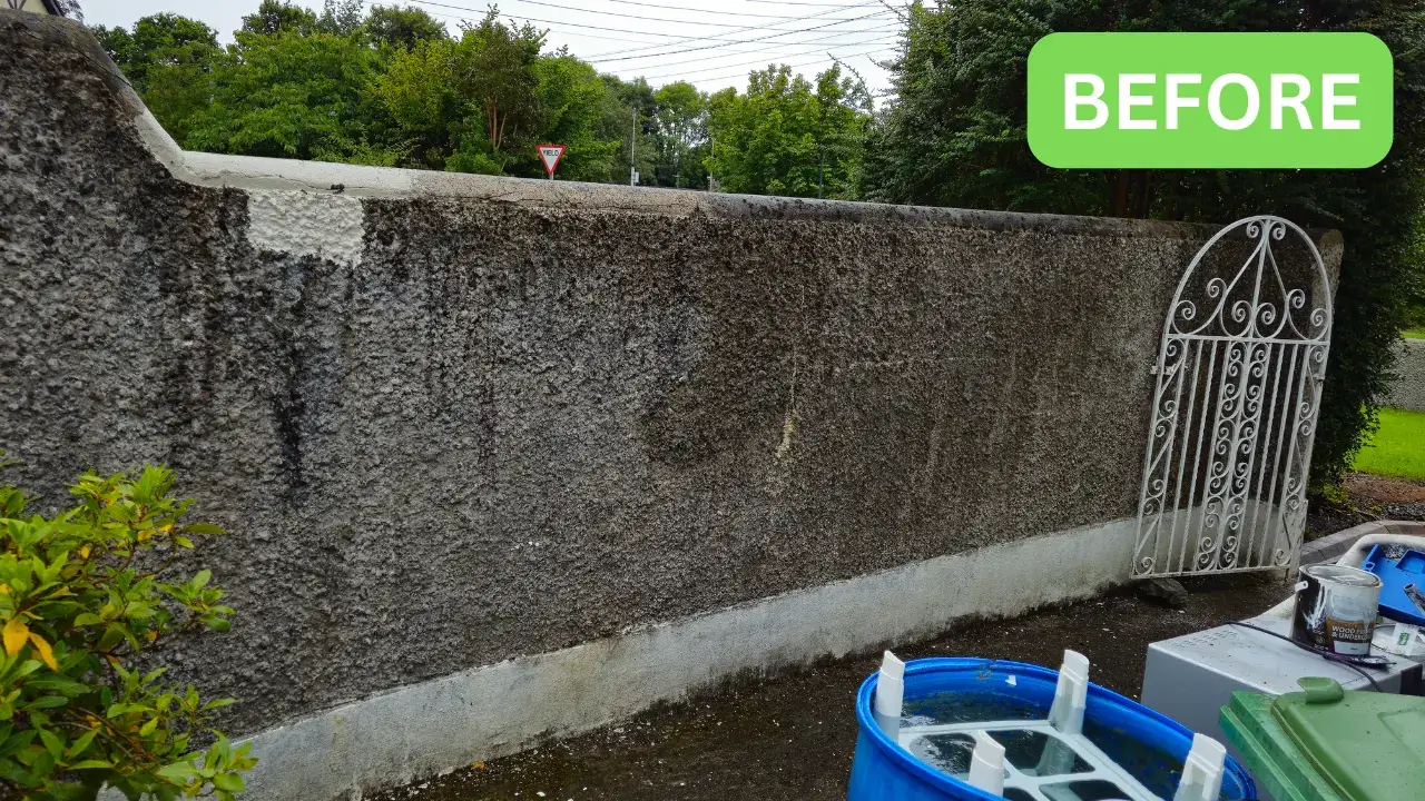 Pressure washing
